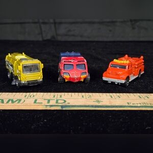 Matchbox Toy Truck Lot – Fire & Utility Vehicles